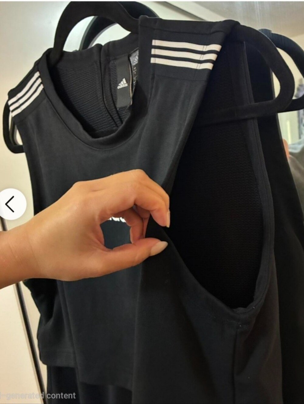 Adidas Game And Black Sleeveless Tennis Dress Women’s Medium Excellent Condition - Picture 4 of 5